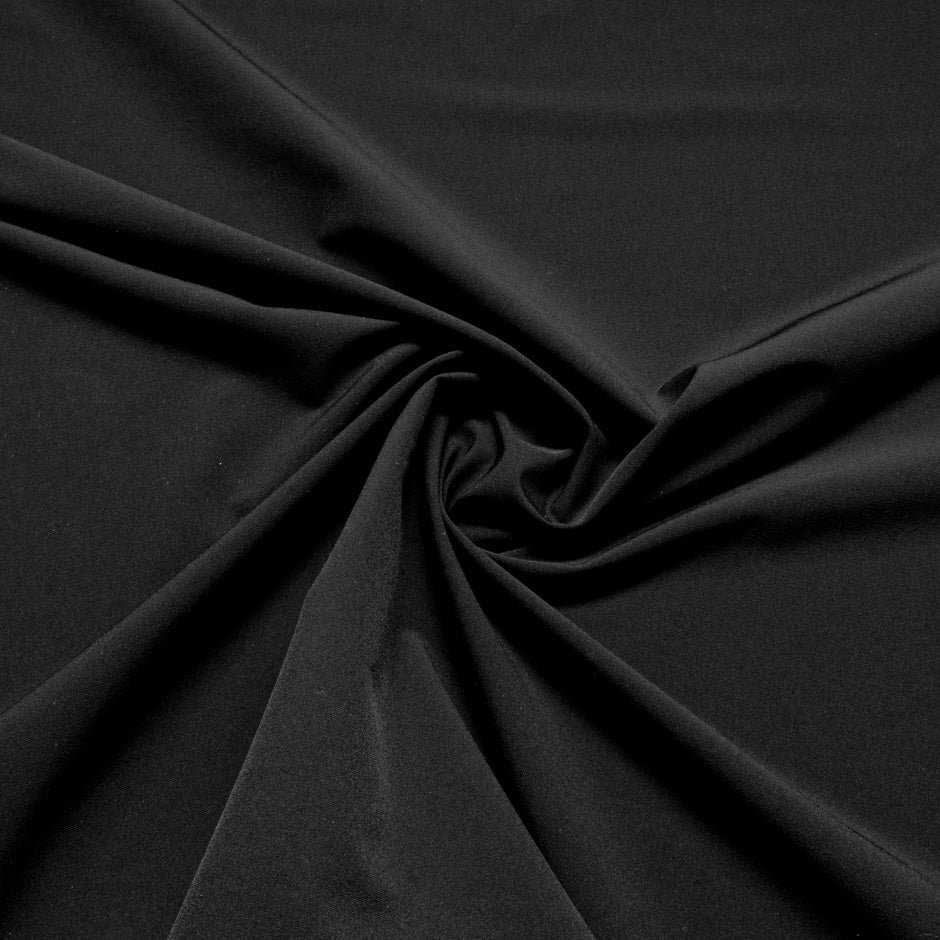 Black Stretch Microfibre