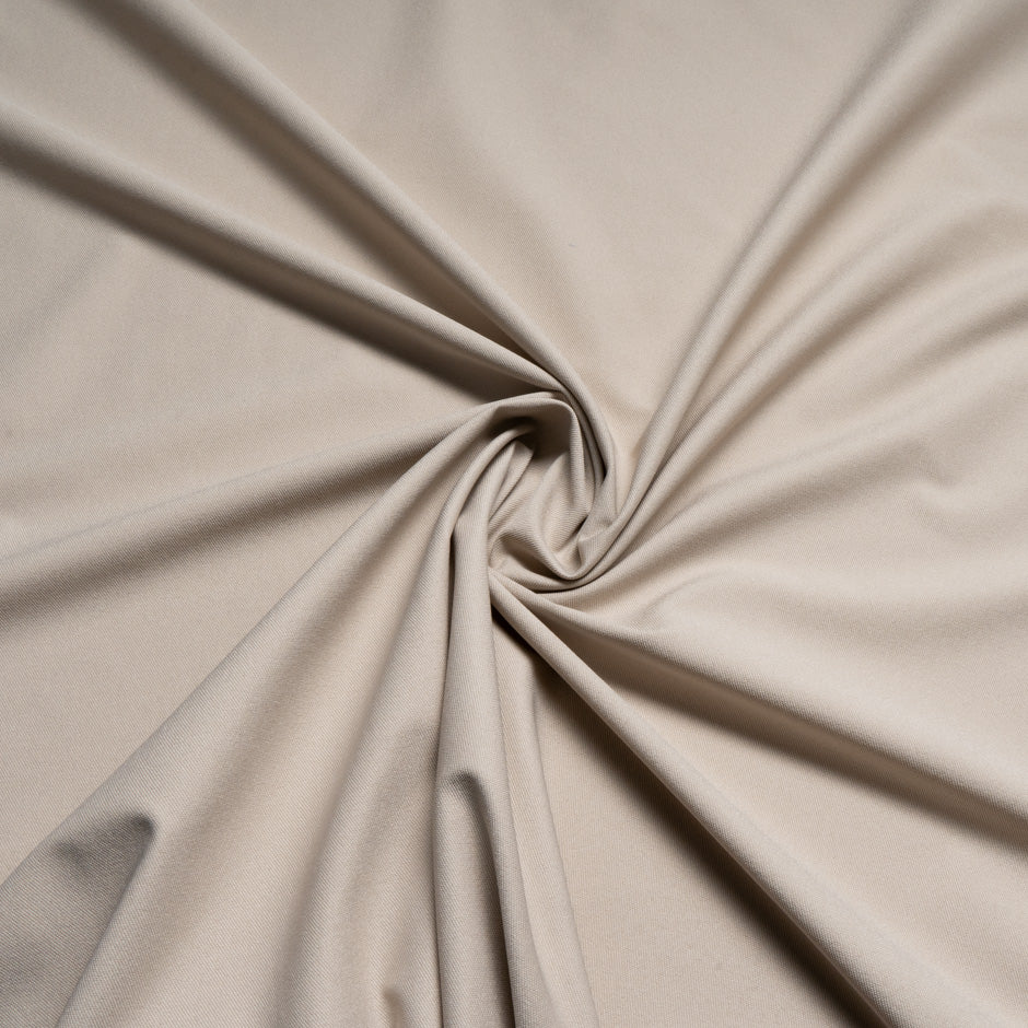 Soft Taupe Stretch Microfibre