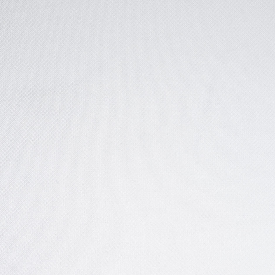 White Lighter Weight Piqué Cotton