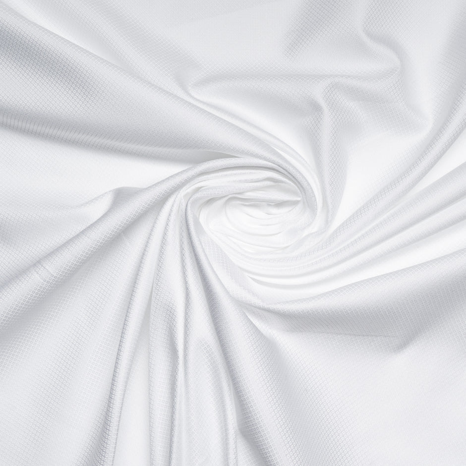 White Lighter Weight Piqué Cotton