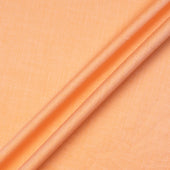 Orange Herringbone Cotton Shirting