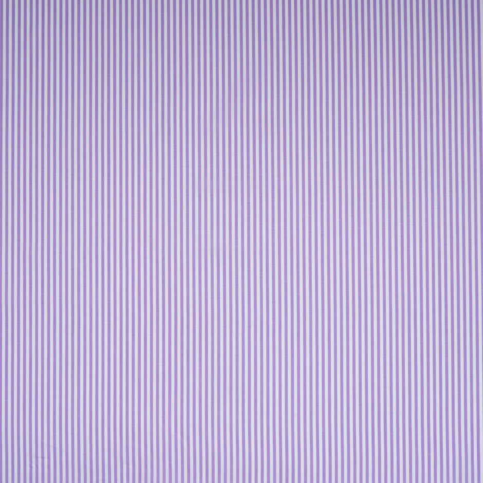 Lilac Striped Pure Shirting Cotton