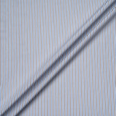 Blue & Brown Striped Giza Shirting Cotton