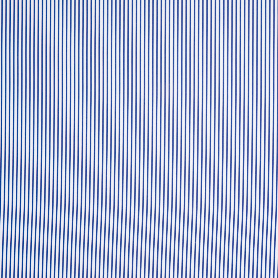 Dark Blue Striped Pure Shirting Cotton