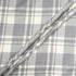 Soft Grey & ivory Pure Wool Tartan