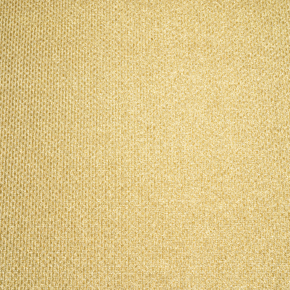Yellow Gold Metallic Bouclé