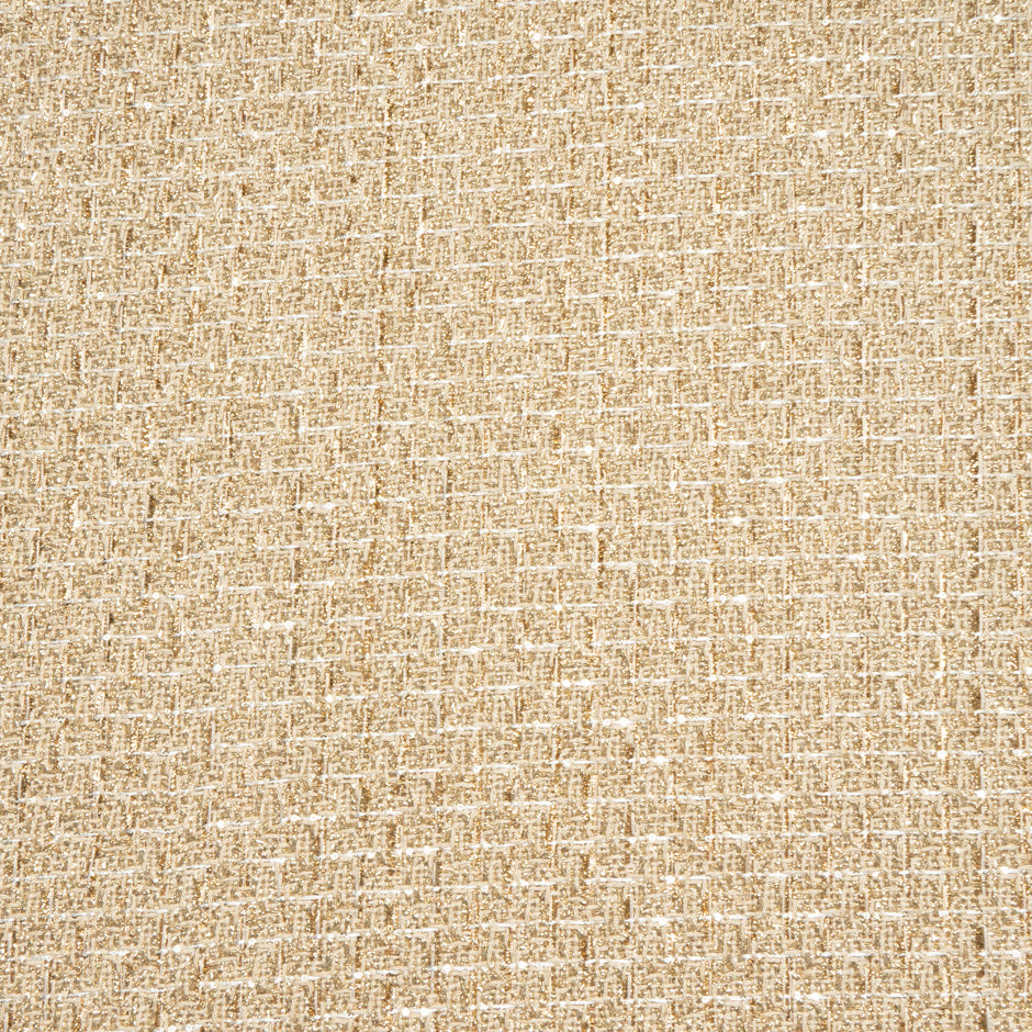Gold Metallic Mixed Fibre Bouclé