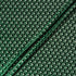 Silver 'Fan' Embroidered Dark Green Velvet