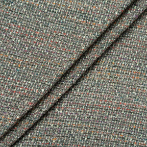 Multi-Coloured & Grey Metallic Bouclé