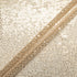 Rich Gold Floral Sequinned Tulle