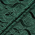 Bottle Green Abstract Embroidered Silk Blend Velvet