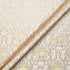 Yellow & Gold Metallic Beige Cloqué