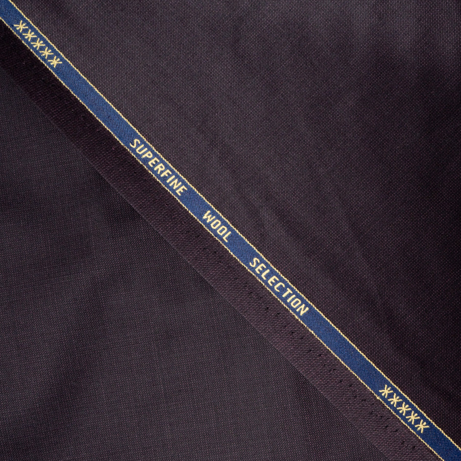 Dark Grenache Superfine Trofeo Pure Wool Suiting