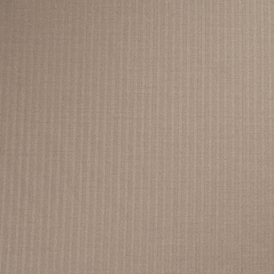 Rich Beige Herringbone Trofeo Pure Wool Suiting
