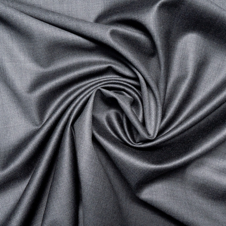 Grey Superfine Trofeo Pure Wool Suiting