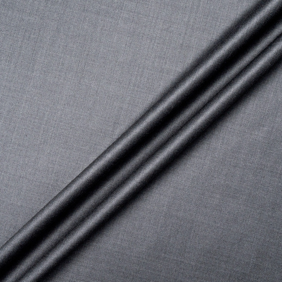 Grey Superfine Trofeo Pure Wool Suiting