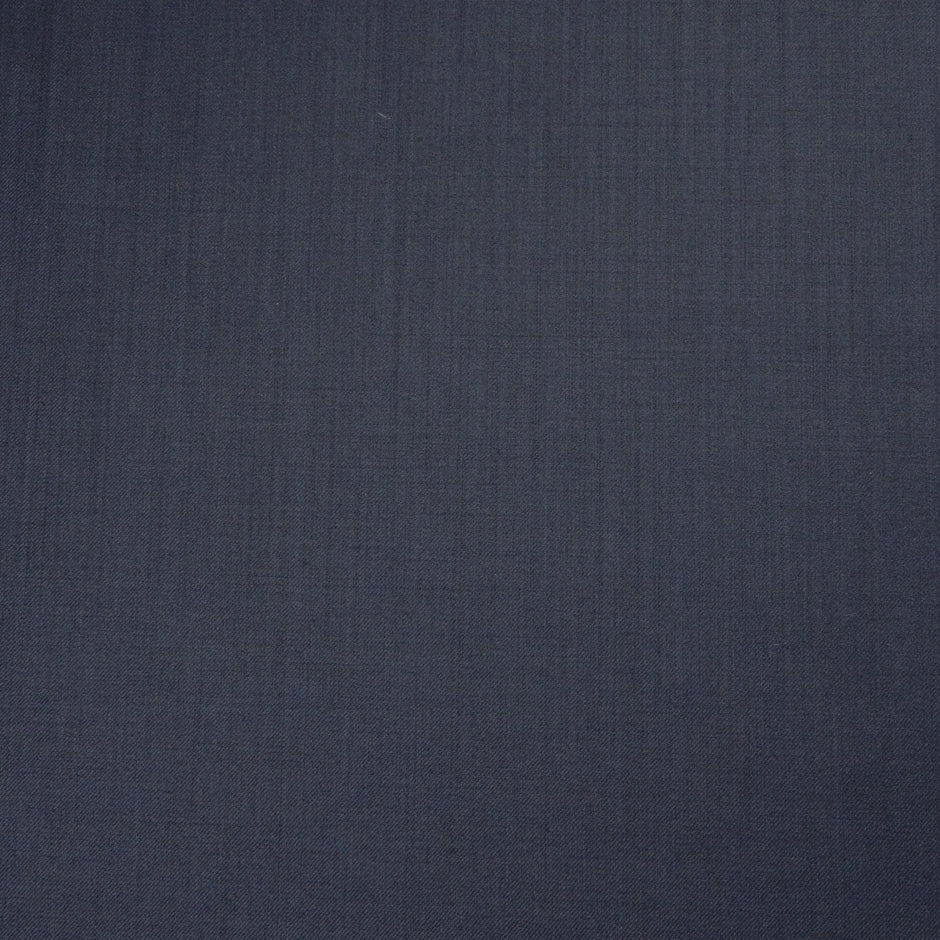 Navy Blue Superfine Trofeo Pure Wool Suiting