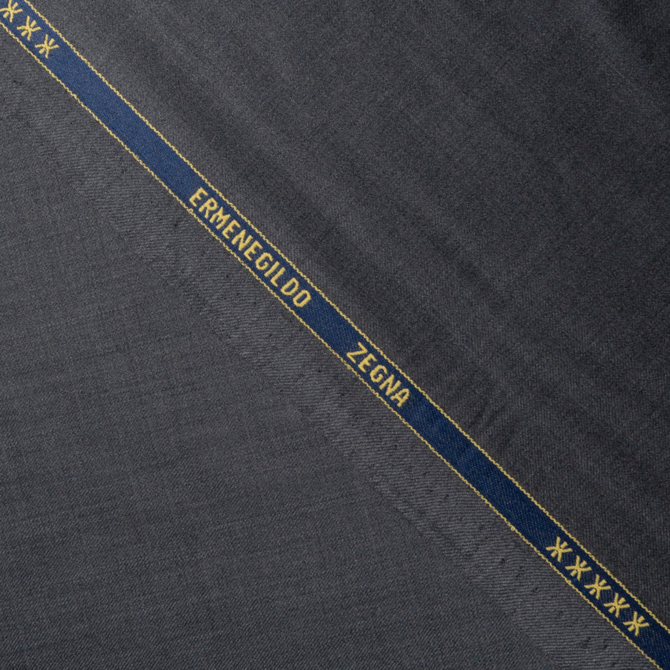 Dark Grey Superfine Trofeo Pure Wool Suiting