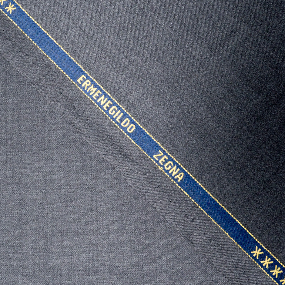 Mid Grey Superfine Trofeo Pure Wool Suiting