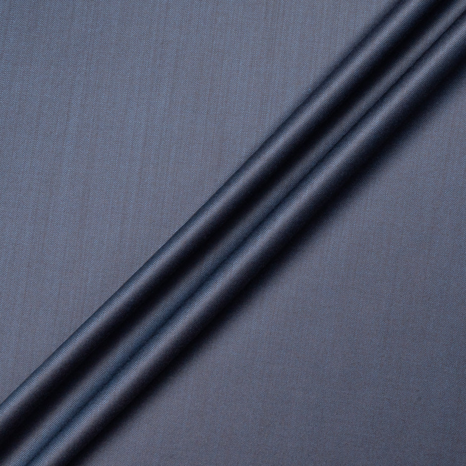 Blue/Brown Superfine Trofeo Pure Wool Suiting