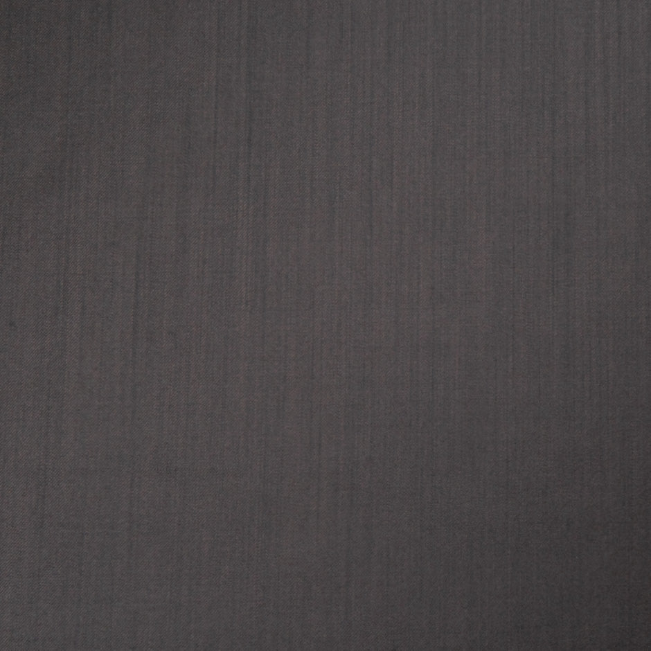 Dark Brown Superfine Trofeo Pure Wool Suiting