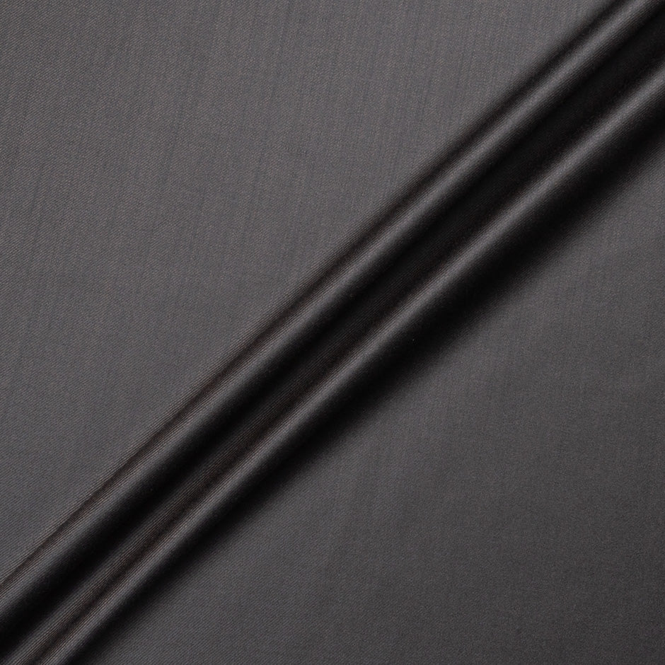 Dark Brown Superfine Trofeo Pure Wool Suiting