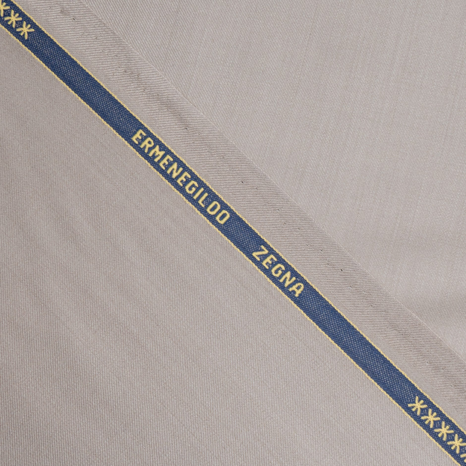 Soft Beige Superfine Trofeo Pure Wool Suiting