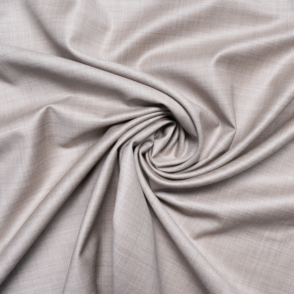 Oatmeal Superfine Trofeo Pure Wool Suiting