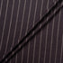 Brown Pinstriped Wool Blend Suiting