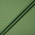 Yellow & Green Geometric Wool & Silk Blend