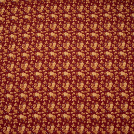 Autumn Leaf Printed Merino Wool