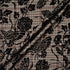 Floral & Butterfly Flocked Microfibre Check