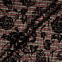 Floral Flocked Microfibre Tweed