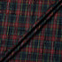 Multi-Coloured Flocked Tartan Microfibre