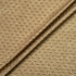Deep Gold 'Geo' Laminated Microfibre Cloqué