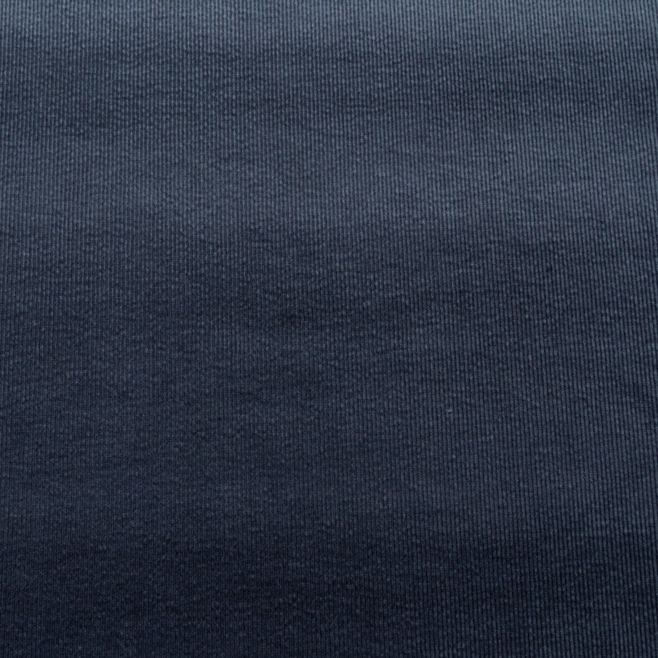 Slate Ribbed Cotton Stretch Corduroy