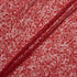 Rich Red Hand Beaded Lace