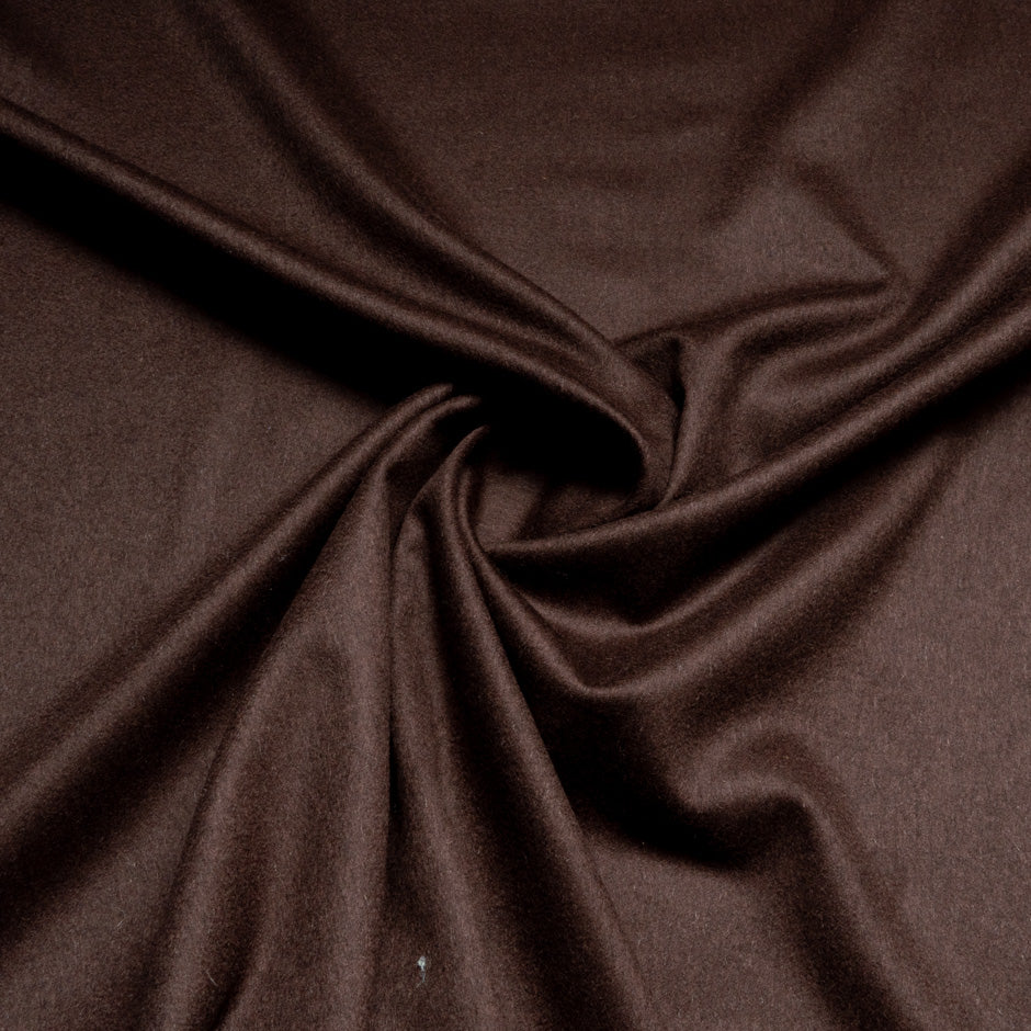 Rich Chocolate Brown Super Fine Pure Wool