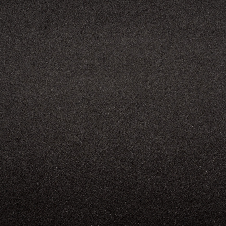 Grey Tweed & Black Double-Faced Cashmere