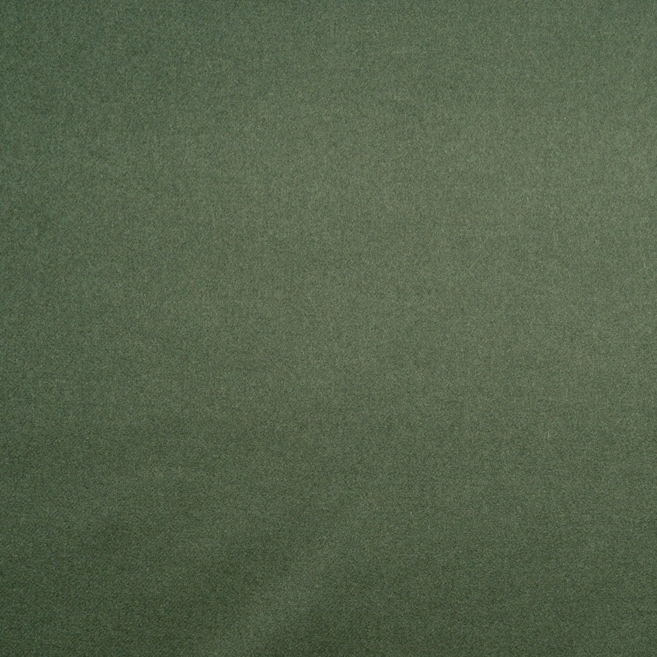 Olive Green & Black Double-Faced Pure Cashmere