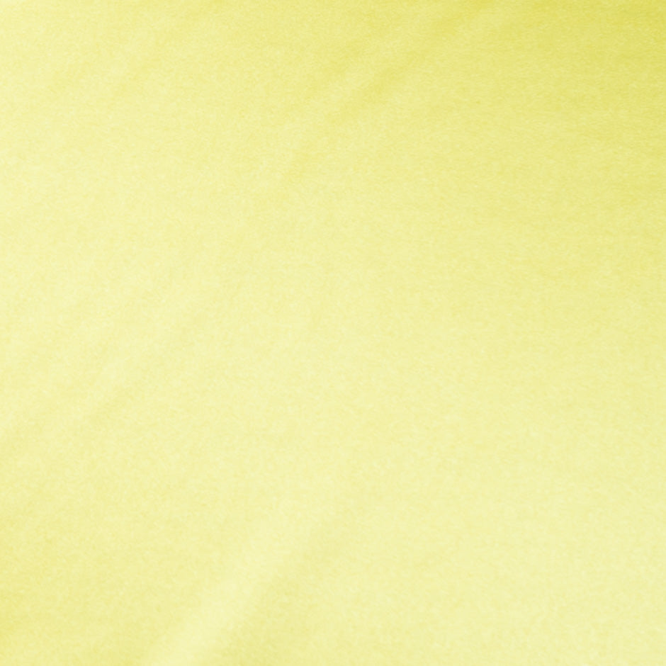 Soft Lemon Yellow Silk Satin