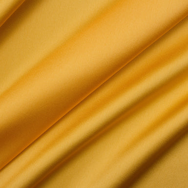 Mustard Yellow Silk Satin