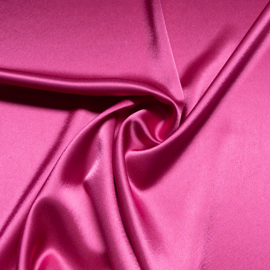 Rose Pink Satin Backed Crêpe A 2m Piece)