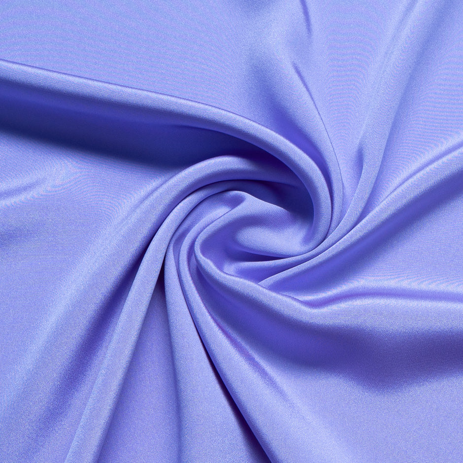 Periwinkle Blue Silk Marocain Crêpe