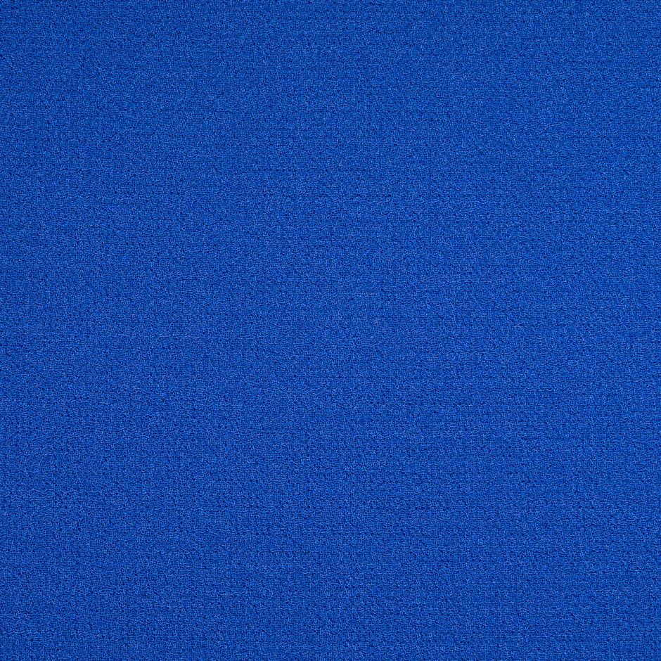 Royal Blue Double Wool Crêpe