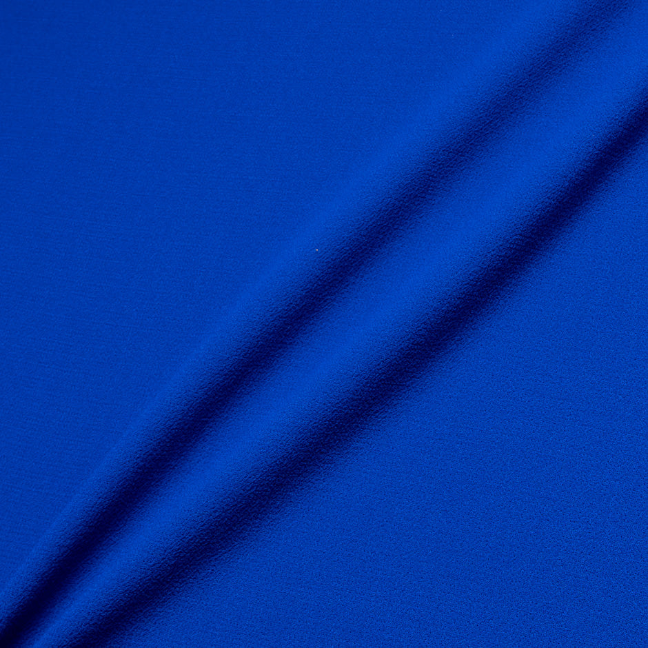 Royal Blue Double Wool Crêpe
