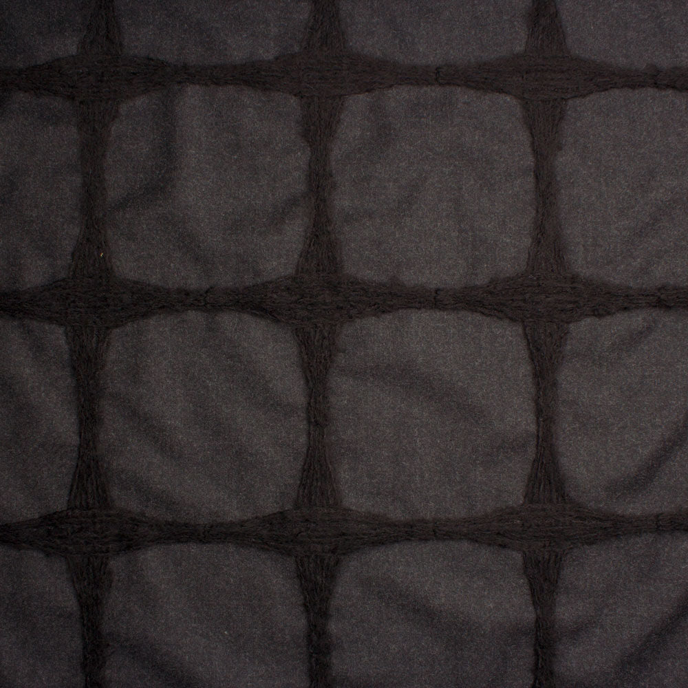 Grey/Black Wool & Mohair