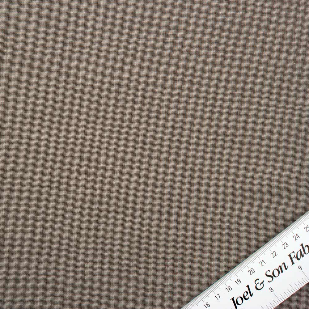 Taupe Superfine 'Trofeo' Wool/Silk Suiting (A 1.85m piece)