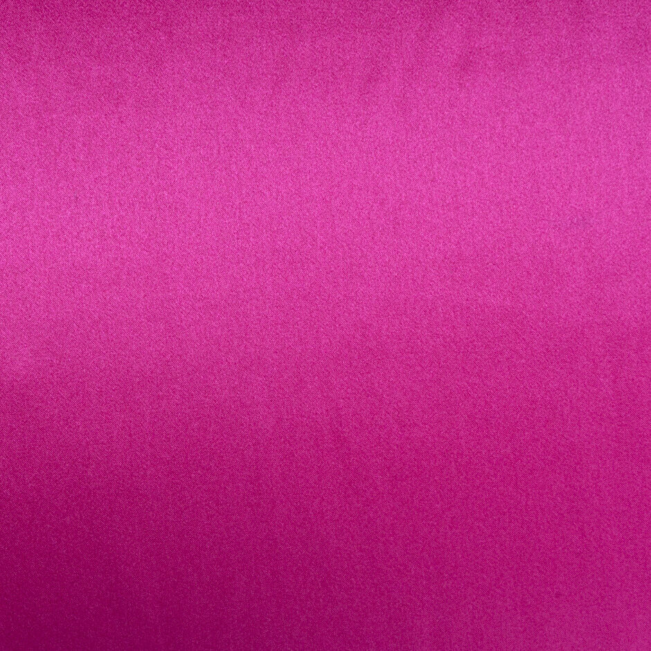 Deep Fuchsia Pink Silk Satin