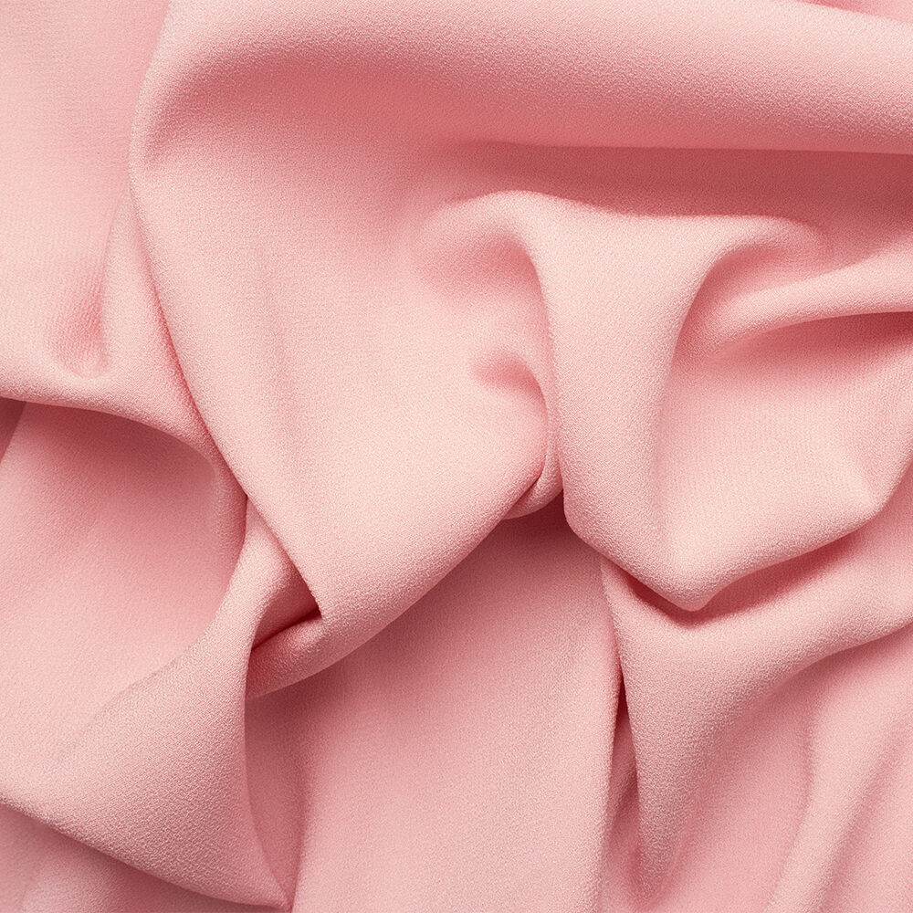 Blush Satin Backed Crêpe